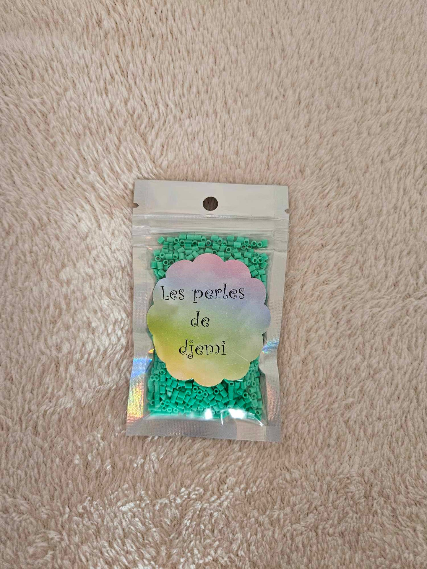 perles hama mini vert clair