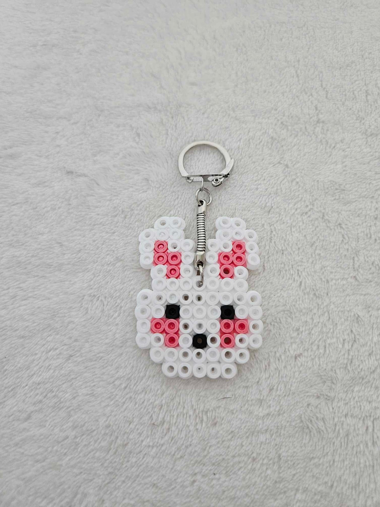 porte clés tête de lapin