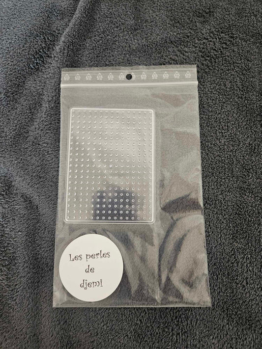 plaque transparente perles hama midi